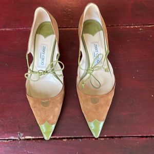 Jimmy Choo.  Great kitten heels